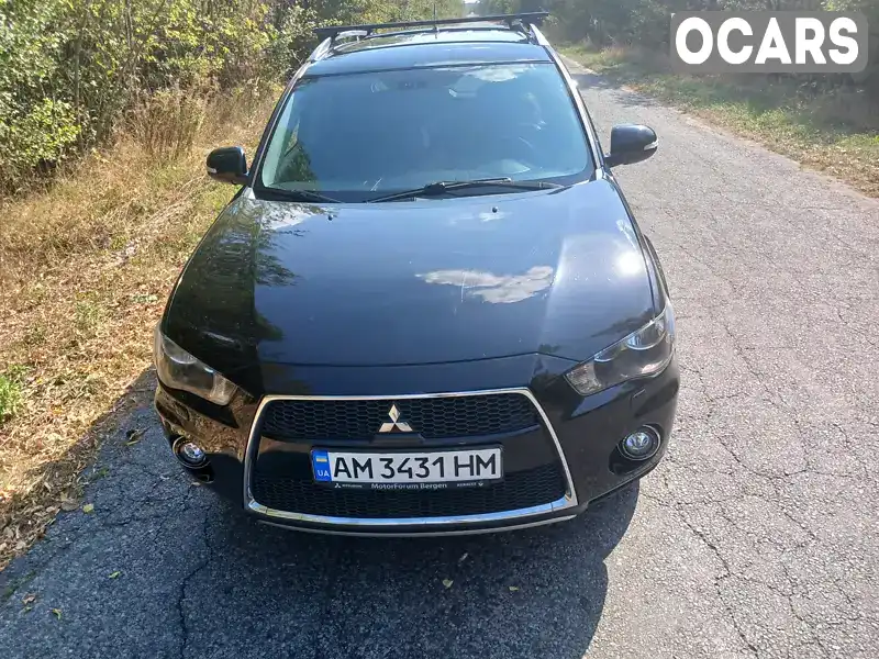 Позашляховик / Кросовер Mitsubishi Outlander 2009 2 л. Робот обл. Житомирська, Житомир - Фото 1/14