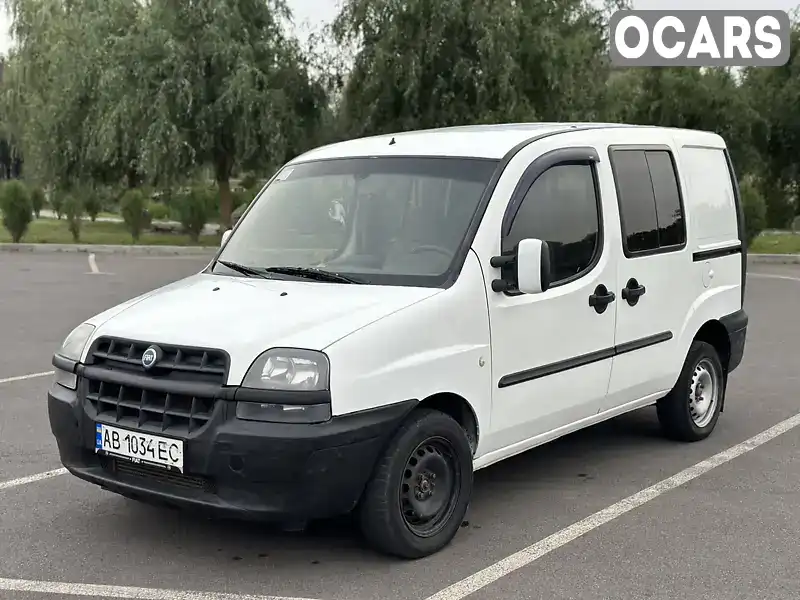 Мінівен Fiat Doblo 2005 1.9 л. Ручна / Механіка обл. Вінницька, Хмільник - Фото 1/21