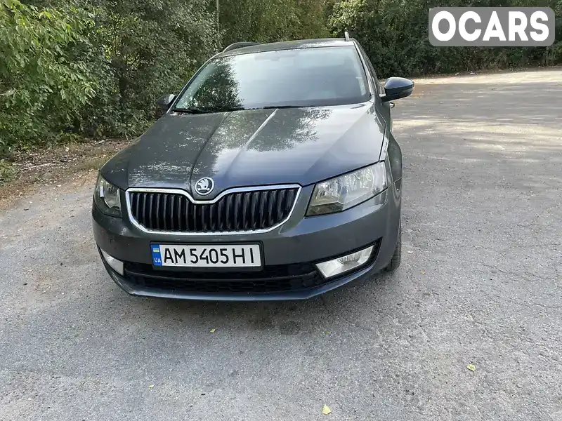 Універсал Skoda Octavia 2015 1.6 л. Ручна / Механіка обл. Житомирська, Звягель - Фото 1/11