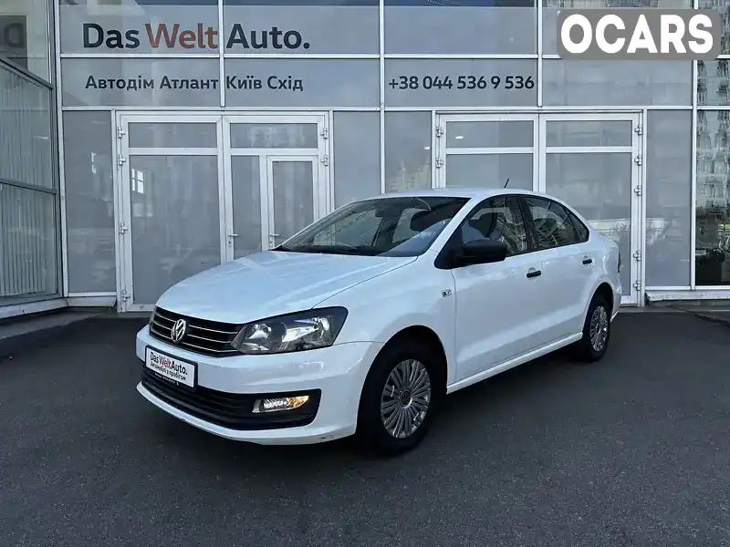 Седан Volkswagen Polo 2019 1.6 л. Ручна / Механіка обл. Київська, Київ - Фото 1/21