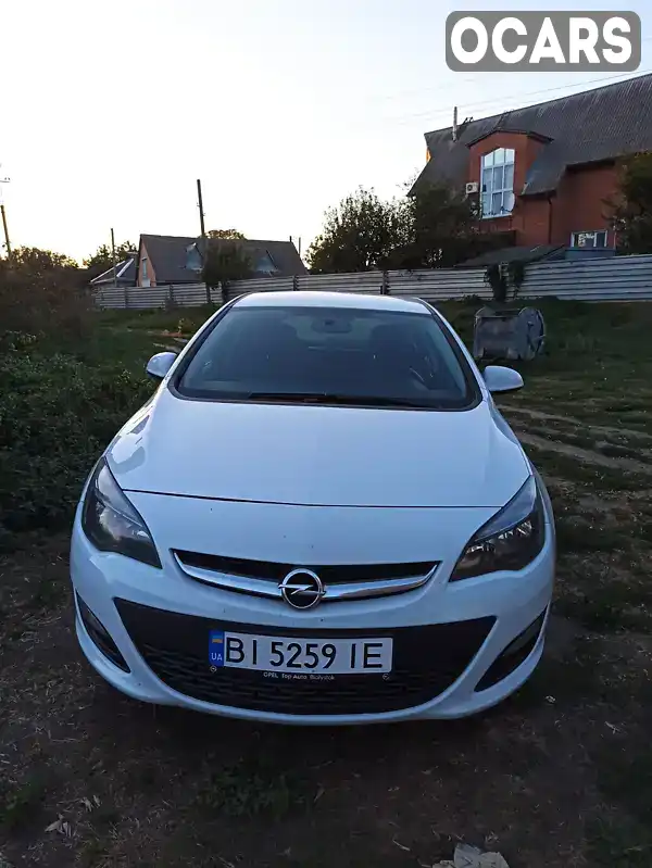 Хетчбек Opel Astra 2014 1.69 л. Ручна / Механіка обл. Полтавська, Пирятин - Фото 1/16