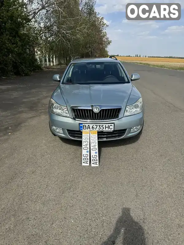 Універсал Skoda Octavia 2009 1.6 л. Ручна / Механіка обл. Кіровоградська, Гайворон - Фото 1/16