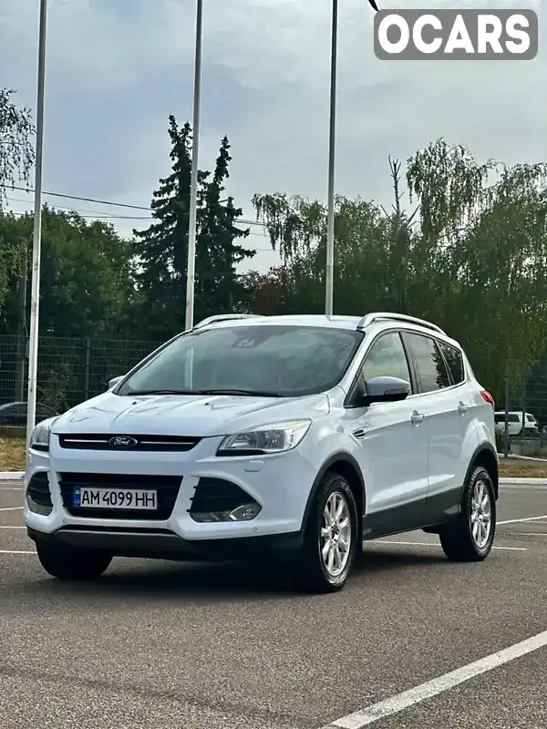 Позашляховик / Кросовер Ford Kuga 2013 2 л. Автомат обл. Житомирська, Житомир - Фото 1/21