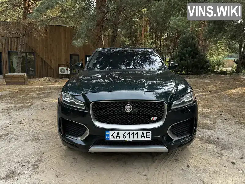 Позашляховик / Кросовер Jaguar F-Pace 2016 3 л. Автомат обл. Київська, Київ - Фото 1/15