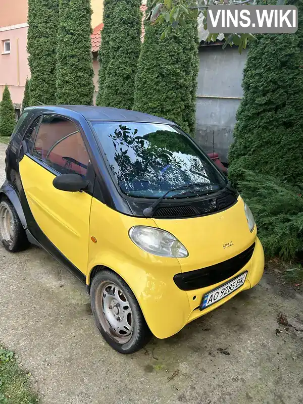 Купе Smart Fortwo 1999 null_content л. Автомат обл. Закарпатская, Ужгород - Фото 1/13