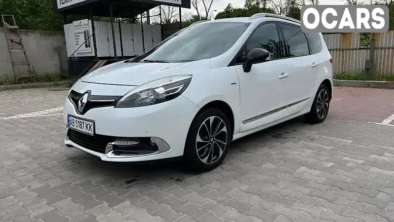 Мінівен Renault Grand Scenic 2015 1.6 л. обл. Вінницька, Вінниця - Фото 1/3