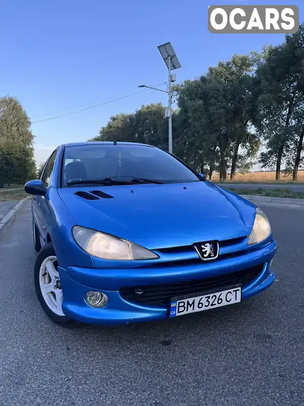 Хетчбек Peugeot 206 1999 1.59 л. Ручна / Механіка обл. Сумська, Ромни - Фото 1/16