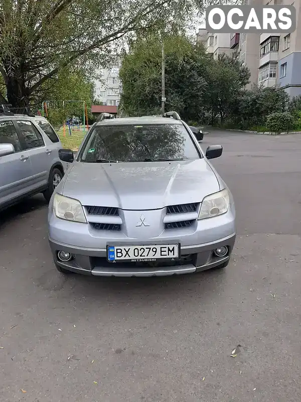 Позашляховик / Кросовер Mitsubishi Outlander 2008 2 л. Ручна / Механіка обл. Хмельницька, Хмельницький - Фото 1/7