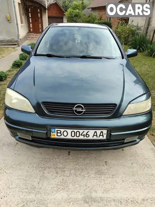 Седан Opel Astra 2004 1.6 л. Ручна / Механіка обл. Тернопільська, Монастириська - Фото 1/21