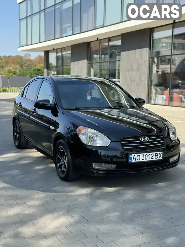 Седан Hyundai Accent 2007 1.4 л. Ручна / Механіка обл. Закарпатська, Ужгород - Фото 1/11