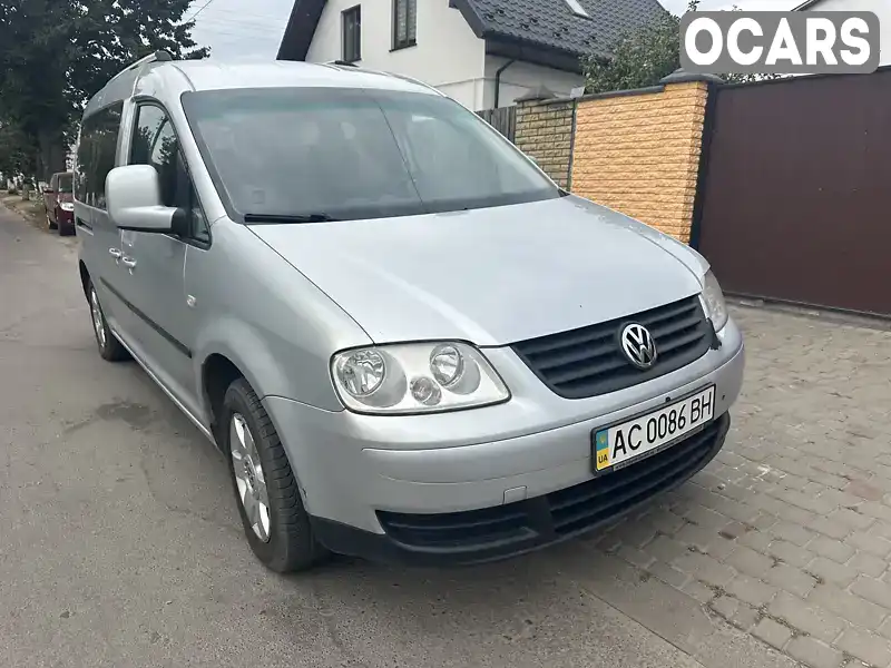 Мінівен Volkswagen Caddy 2008 1.9 л. Ручна / Механіка обл. Волинська, Луцьк - Фото 1/21