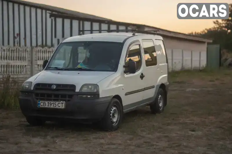 Фургон Fiat Doblo 2002 1.2 л. Ручна / Механіка обл. Чернігівська, Носівка - Фото 1/16