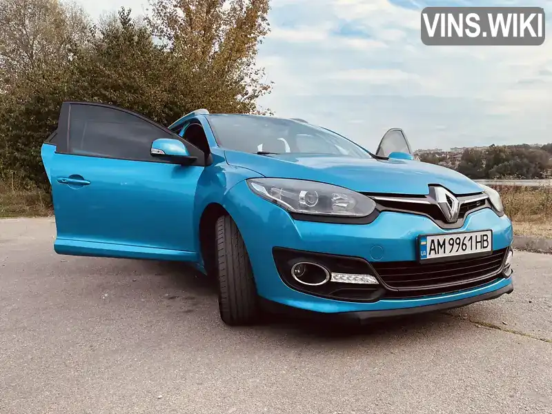 Універсал Renault Megane 2014 1.46 л. Робот обл. Житомирська, Бердичів - Фото 1/21