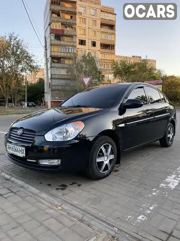 Седан Hyundai Accent 2008 1.4 л. Ручна / Механіка обл. Донецька, Краматорськ - Фото 1/14