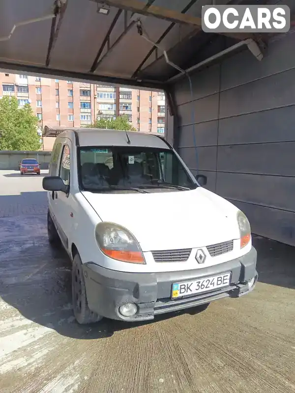 Мінівен Renault Kangoo 2004 1.9 л. Ручна / Механіка обл. Київська, Бориспіль - Фото 1/4