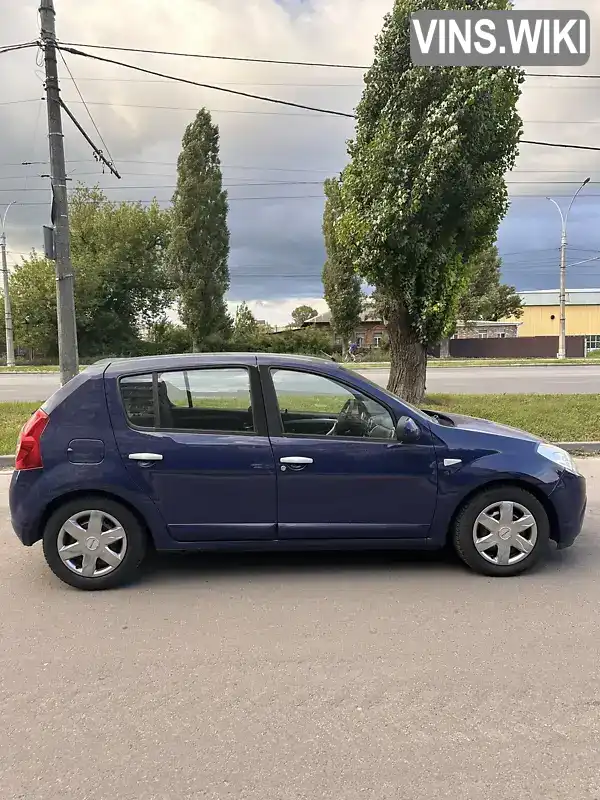 Хетчбек Dacia Sandero 2009 1.4 л. Ручна / Механіка обл. Сумська, Суми - Фото 1/21