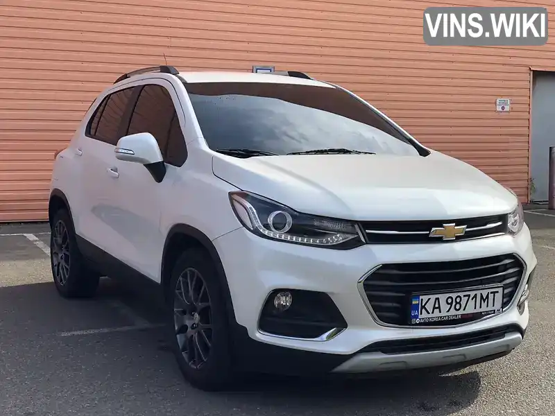 Позашляховик / Кросовер Chevrolet Trax 2020 1.6 л. Автомат обл. Київська, Київ - Фото 1/21