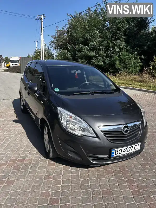 Мікровен Opel Meriva 2012 1.36 л. Ручна / Механіка обл. Тернопільська, Бучач - Фото 1/19