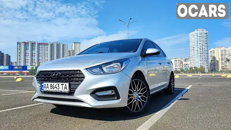 Седан Hyundai Accent 2017 1.37 л. Автомат обл. Київська, Київ - Фото 1/21