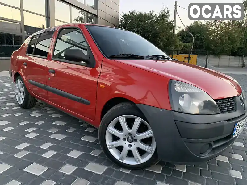 Седан Renault Symbol 2004 1.4 л. Ручна / Механіка обл. Хмельницька, Шепетівка - Фото 1/10