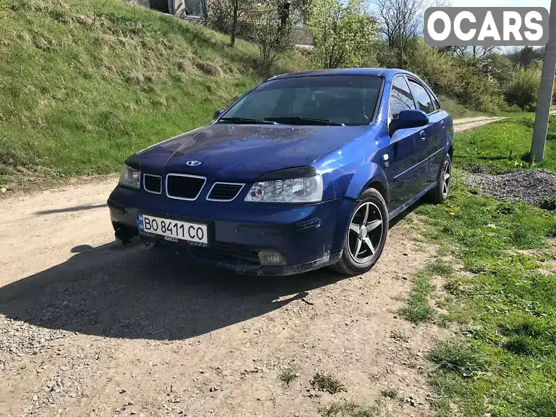 Седан Chevrolet Nubira 2004 null_content л. Ручна / Механіка обл. Тернопільська, Борщів - Фото 1/5