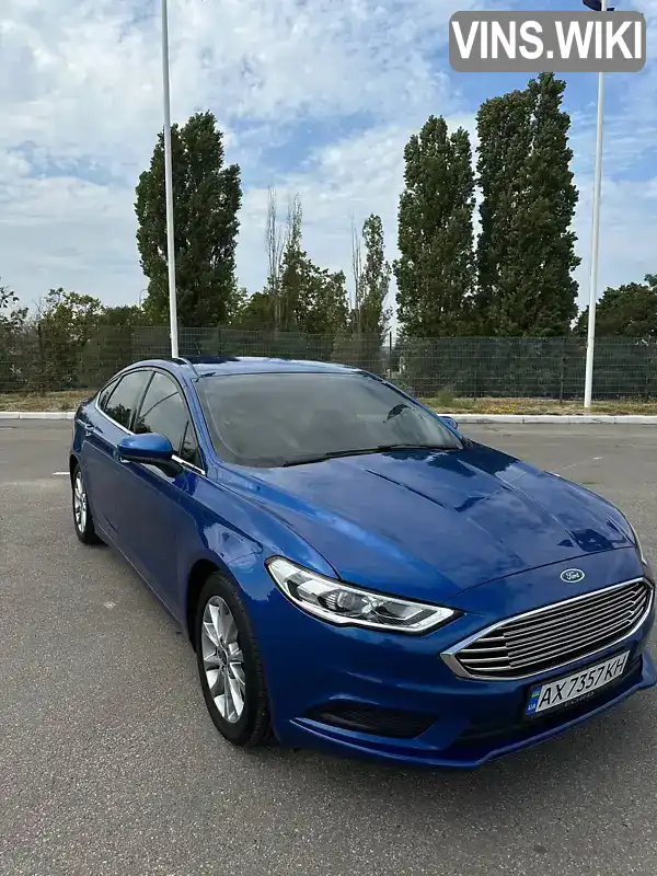 Седан Ford Fusion 2017 2.5 л. Автомат обл. Харьковская, Харьков - Фото 1/18