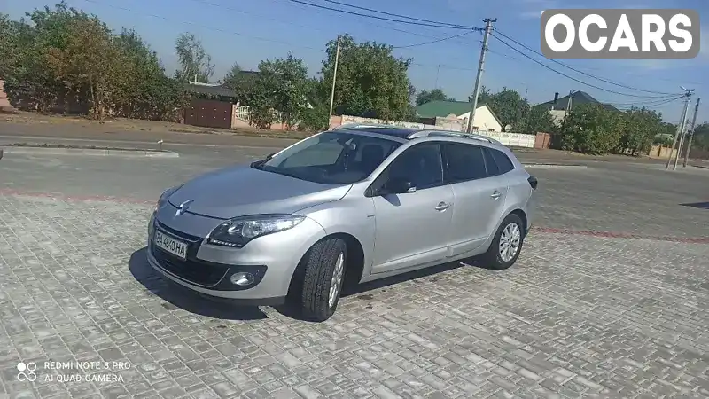 Універсал Renault Megane 2013 1.5 л. Ручна / Механіка обл. Кіровоградська, Олександрія - Фото 1/9