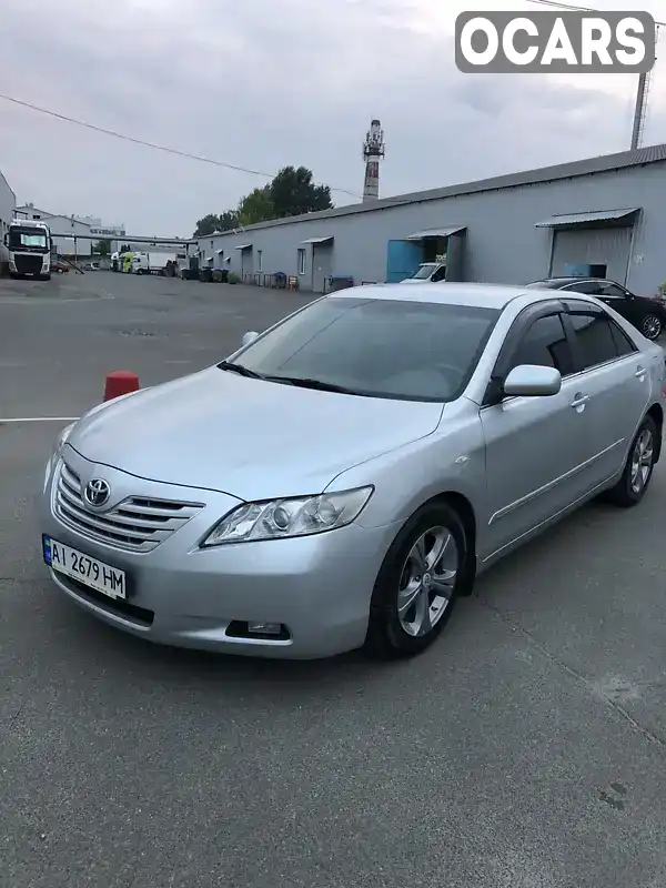 Седан Toyota Camry 2008 2.4 л. Автомат обл. Київська, Вишневе - Фото 1/21