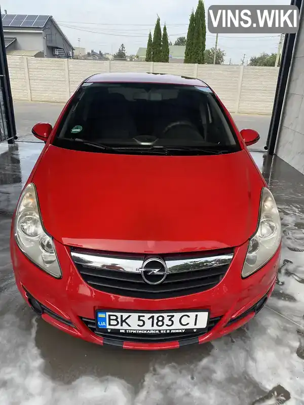 Хэтчбек Opel Corsa 2008 1 л. Ручная / Механика обл. Ровенская, Здолбунов - Фото 1/8