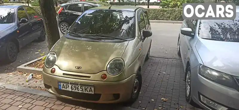 Хетчбек Daewoo Matiz 2011 0.8 л. Ручна / Механіка обл. Запорізька, Запоріжжя - Фото 1/9