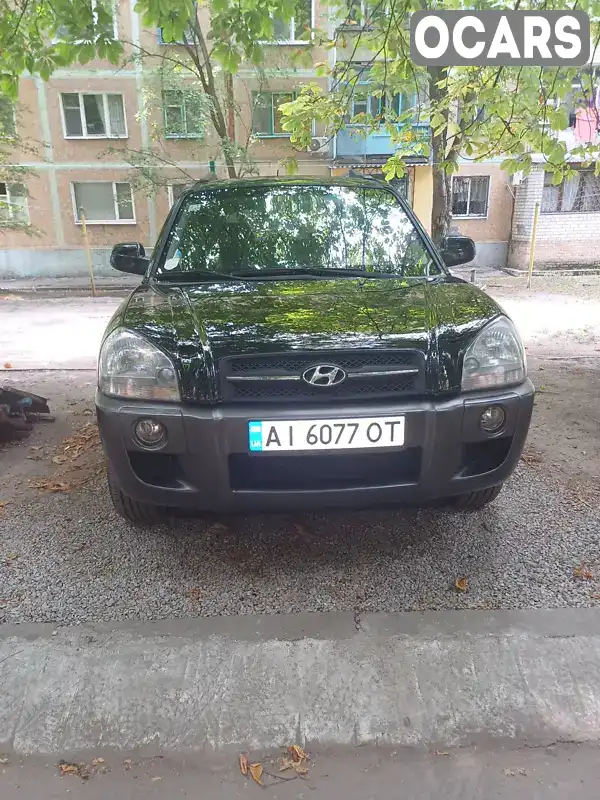 Внедорожник / Кроссовер Hyundai Tucson 2007 1.98 л. Автомат обл. Запорожская, Запорожье - Фото 1/14