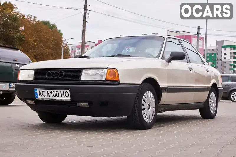 Седан Audi 80 1987 1.78 л. Ручна / Механіка обл. Волинська, Луцьк - Фото 1/20