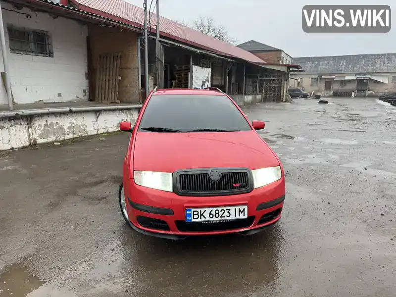 Універсал Skoda Fabia 2005 1.39 л. Ручна / Механіка обл. Рівненська, Рівне - Фото 1/19