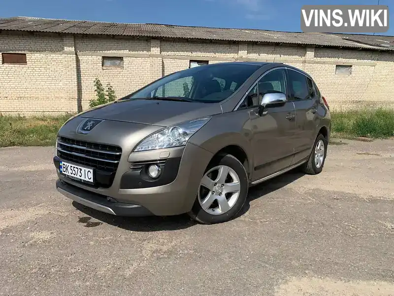 Позашляховик / Кросовер Peugeot 3008 2013 2 л. Робот обл. Рівненська, Рівне - Фото 1/21