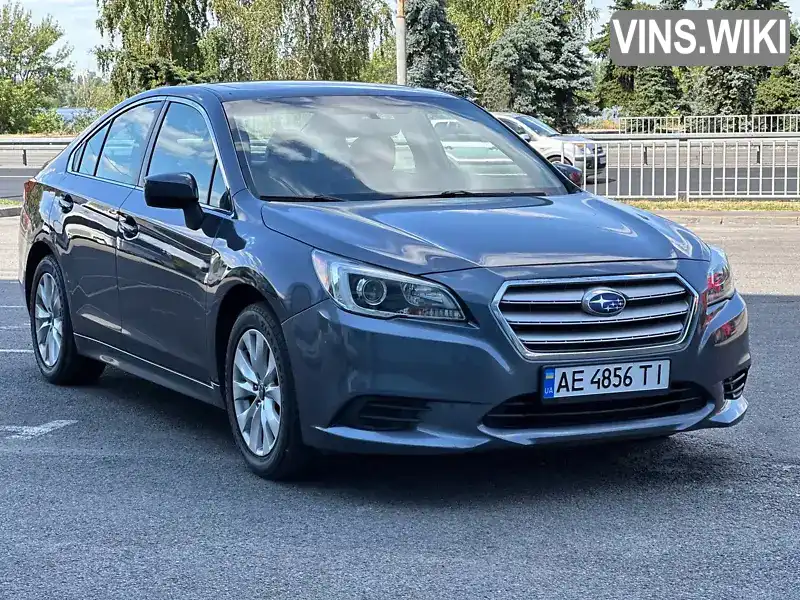 Седан Subaru Legacy 2015 2.5 л. Автомат обл. Днепропетровская, Днепр (Днепропетровск) - Фото 1/21