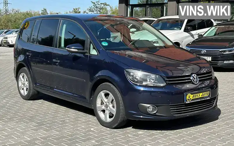 Минивэн Volkswagen Touran 2013 1.6 л. Ручная / Механика обл. Черновицкая, Черновцы - Фото 1/21