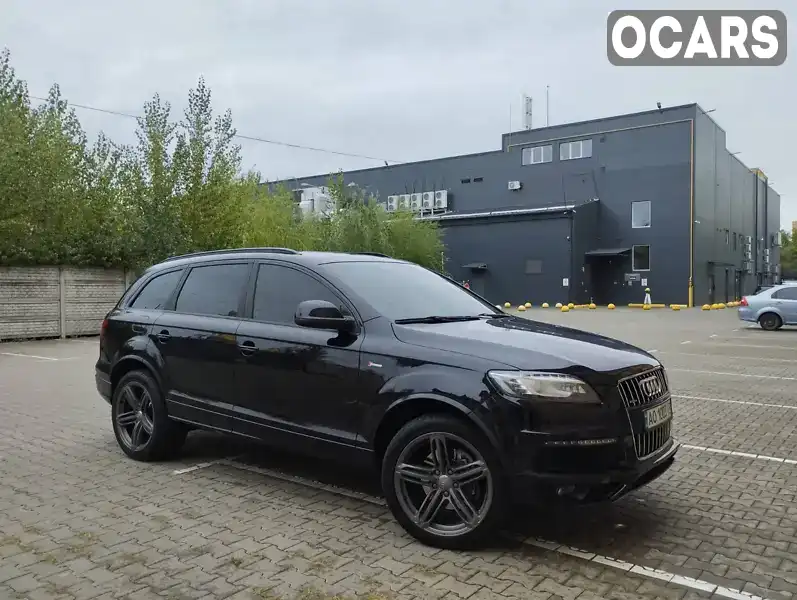 Позашляховик / Кросовер Audi Q7 2013 3 л. Автомат обл. Закарпатська, Ужгород - Фото 1/21