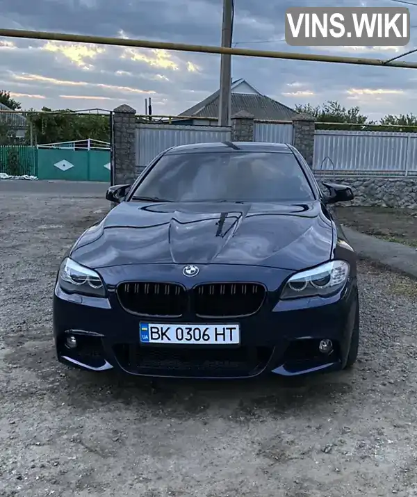 Седан BMW 5 Series 2010 2.99 л. Автомат обл. Рівненська, Сарни - Фото 1/21