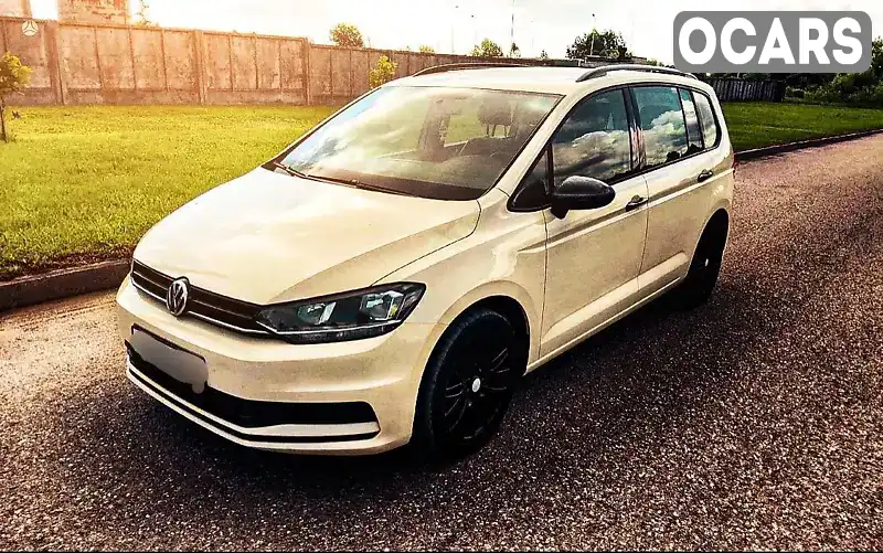 Микровэн Volkswagen Touran 2018 1.97 л. Автомат обл. Киевская, Белая Церковь - Фото 1/21