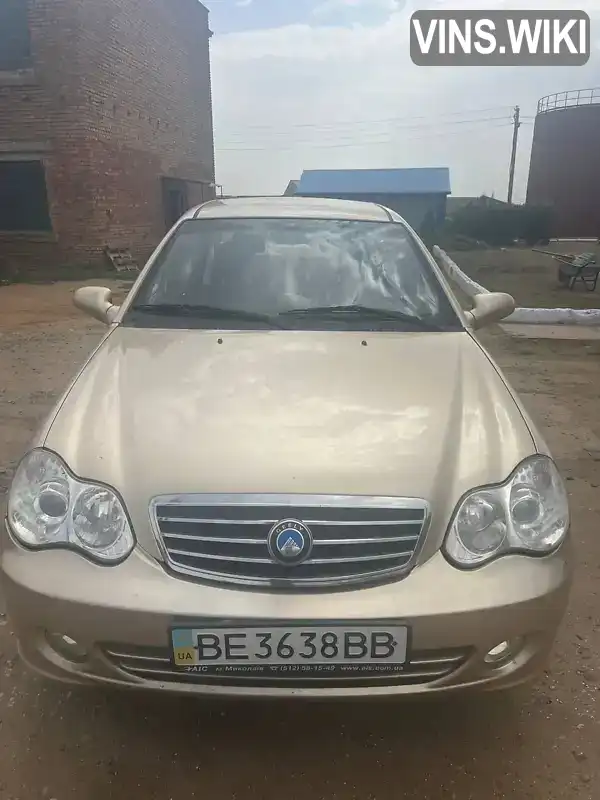 Седан Geely CK-2 2011 1.5 л. Ручна / Механіка обл. Миколаївська, Миколаїв - Фото 1/10