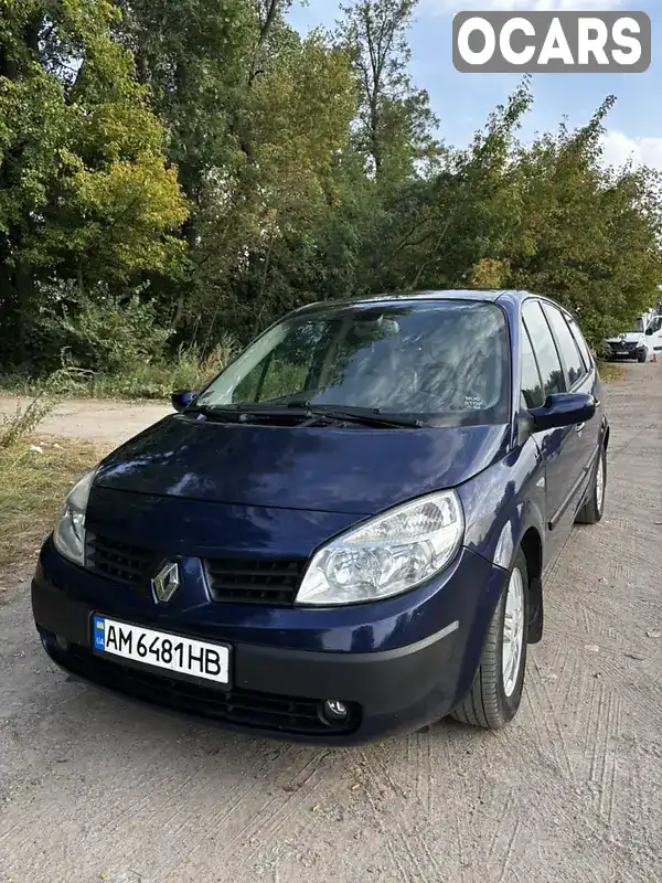 Мінівен Renault Grand Scenic 2004 1.87 л. Ручна / Механіка обл. Житомирська, Бердичів - Фото 1/5