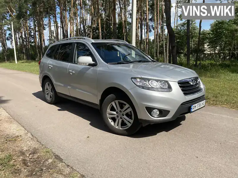 Внедорожник / Кроссовер Hyundai Santa FE 2010 2.2 л. Автомат обл. Житомирская, Житомир - Фото 1/21