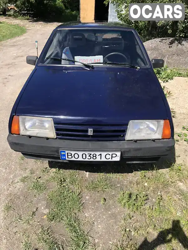 Хетчбек ВАЗ / Lada 2108 1995 1.1 л. Ручна / Механіка обл. Тернопільська, Тернопіль - Фото 1/5