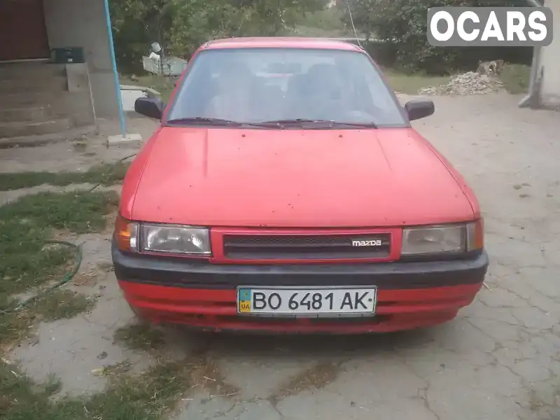 Седан Mazda 323 1991 1.6 л. Ручная / Механика обл. Тернопольская, location.city.pochaiv - Фото 1/6