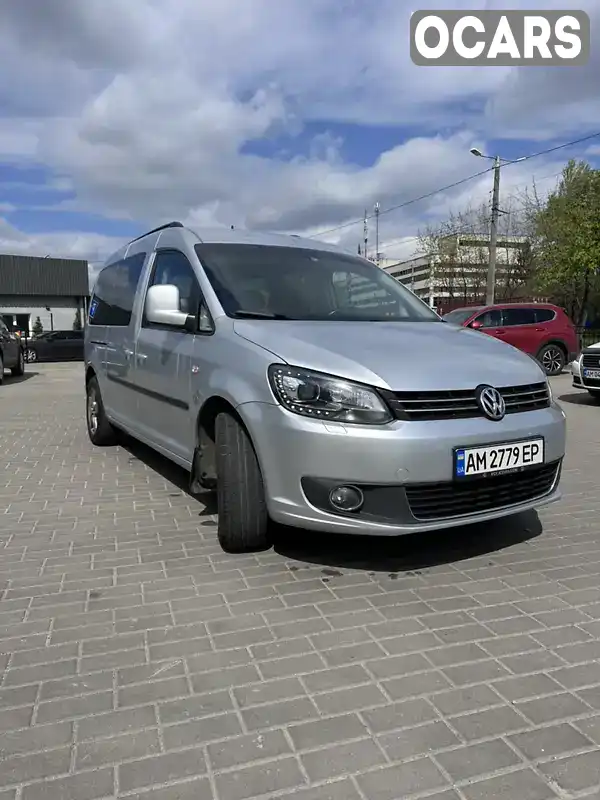 Минивэн Volkswagen Caddy 2014 1.97 л. Автомат обл. Житомирская, Житомир - Фото 1/21