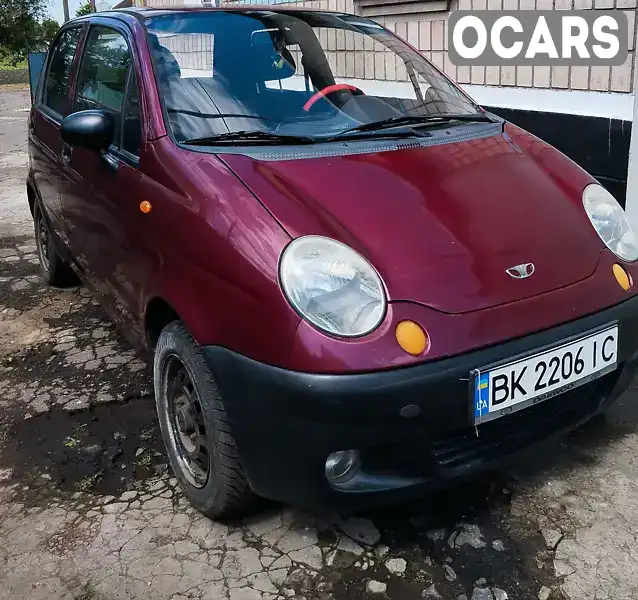 Хетчбек Daewoo Matiz 2011 0.8 л. Ручна / Механіка обл. Рівненська, Демидівка - Фото 1/12