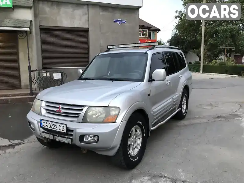 Внедорожник / Кроссовер Mitsubishi Pajero 2002 3.2 л. Ручная / Механика обл. Черкасская, Ватутино - Фото 1/12