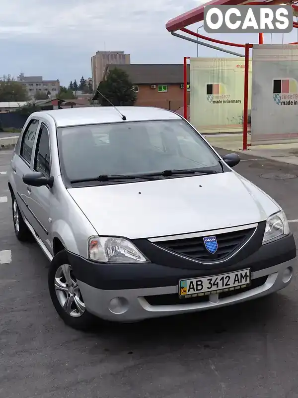 Седан Dacia Logan 2007 1.4 л. Ручна / Механіка обл. Вінницька, Вінниця - Фото 1/13