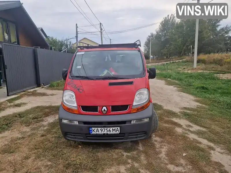 Мінівен Renault Trafic 2005 1.87 л. Ручна / Механіка обл. Київська, Київ - Фото 1/21