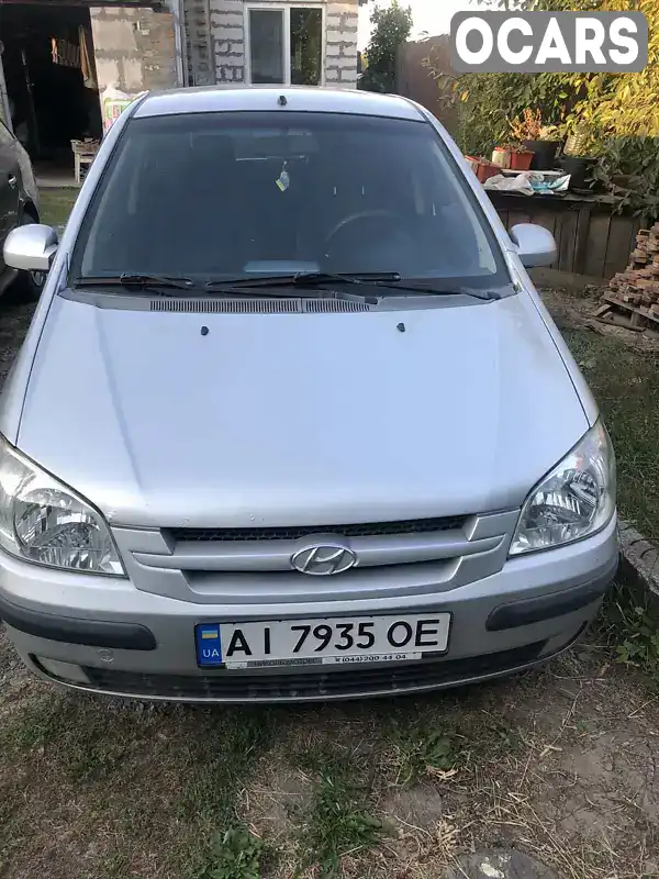 Хэтчбек Hyundai Getz 2004 1.3 л. Автомат обл. Киевская, Киев - Фото 1/10